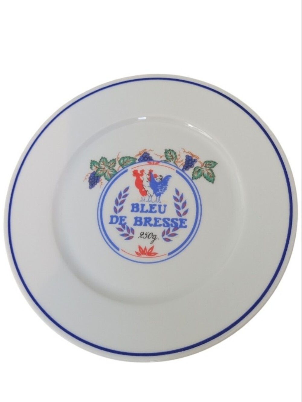 3/$20 Revol - Bleu de Bresse - White, Blue, and Green Cheese Plate